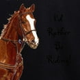thumbnail image 3 of CafePress - Id Rather Be Riding! Horse Women's Hooded Sweatshi - Pullover Hoodie, Classic & Comfortable Hooded Sweatshirt, 3 of 4