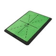 thumbnail image 2 of DYNWAVECA Golf Hitting Mat Golf Training Mat Detection Batting Practical Golf Track Pad Professional Golfer Men Women Golf Practice Mat 1 Flannel, 2 of 10