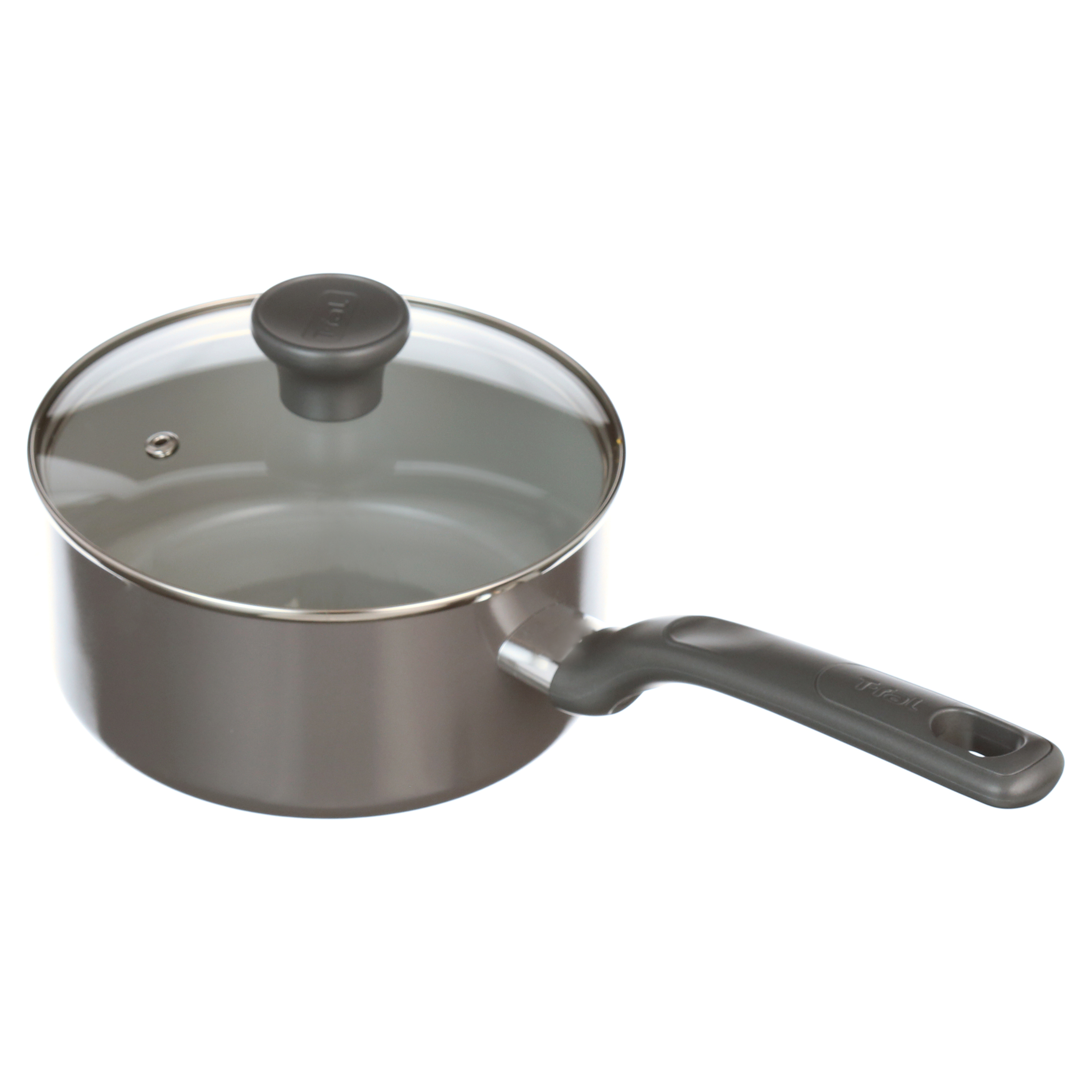 T-fal Easy Care Ceramic 2qt Sauce pan w/lid Grey