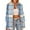 Sky Blue, variant on VgaVtl Womens Shirts Plus Size Long Sleeve Collared Plaid Women Tops Loose Button Down Holiday Casual Green Shirts,XXL