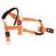 thumbnail image 4 of Collier pour chien respirant, harnais pour tête de chien, couvre-bouche pour chien avec sangle réglable pour l'extérieur, orange, XL, 4 of 4