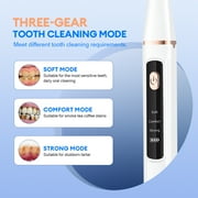Remover for Teeth, Electric Dental Calculus Remover Teeth Cleaning Kit with 4 Remover Tool & 3 Adjustable Modes Teeth Cleaner