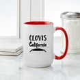 thumbnail image 4 of CafePress - Clovis California Mugs - 15 oz Ceramic Large White Novelty Mug, 4 of 4