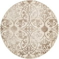 thumbnail image 1 of Unique Loom 3134800 Tapis Rond 5 x 5 Pieds Washington Rushmore&44; Tan, 1 of 1