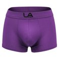 thumbnail image 4 of KaLI_store Underwear Men's Sport Performance Mesh Boxer Brief Underwear Purple,XXL, 4 of 4