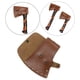 thumbnail image 4 of Funda protectora para hacha Sunnimix de cuero PU marrón, 4 of 8