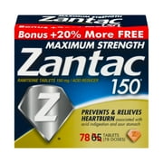 Zantac 75 Zantac 150mg Tabs 78s