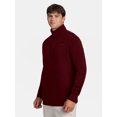 thumbnail image 4 of Reebok Men's and Big Men's Game Day Quarter Zip Fleece Pullover, Sizes XS-5XL, 4 of 6