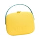 thumbnail image 5 of Estuche de tren de maquillaje, bolso organizador de maquillaje de viaje impermeable de PU para viajes a la playa amarillo, 5 of 9
