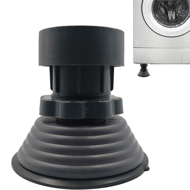 Support de Machine à Laver Hauteur Réglable Anti-Vibration Patins pour Laveuse et Sécheuse