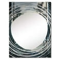thumbnail image 2 of Designart "Horizon of Tranquil Beach Windows II" Coastal Windows Oversized Wall Mirror - Coastal Landscapes Office Mirror Wall Decor - Multiple Color Options, 2 of 6