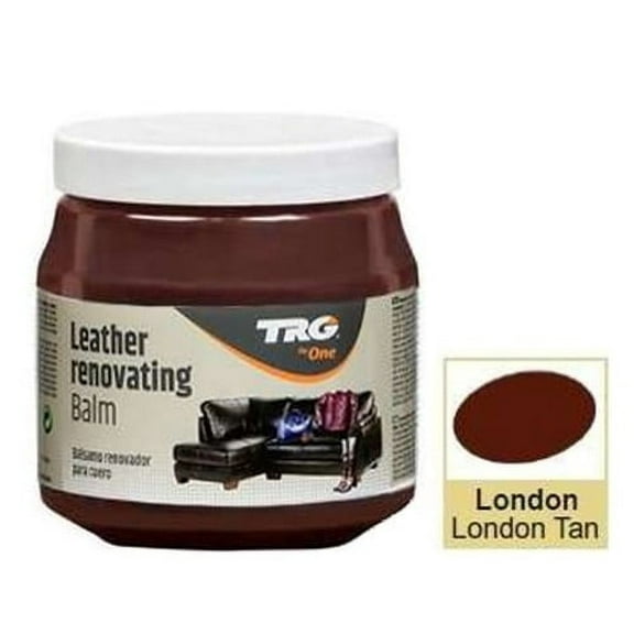TRG  London Tan Large Leather Conditioner - best leather cleaner and conditioner for large products such as leather sofa or leather car seat.