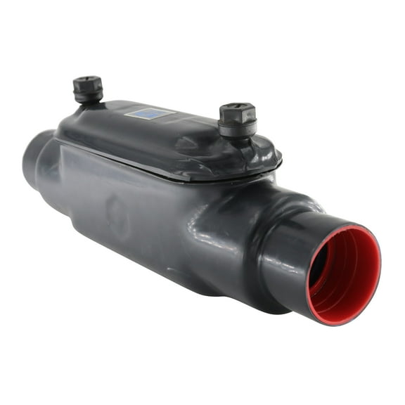 Thomas & Betts C448-4X-G OCAL PVC-Coated Conduit Body, Type-C, Form-8, 1-1/4-Inch