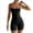 Black, variant on Jumpsuits for Women Workout Sleeveless Backless Tummy Control Yoga Rompers Black S