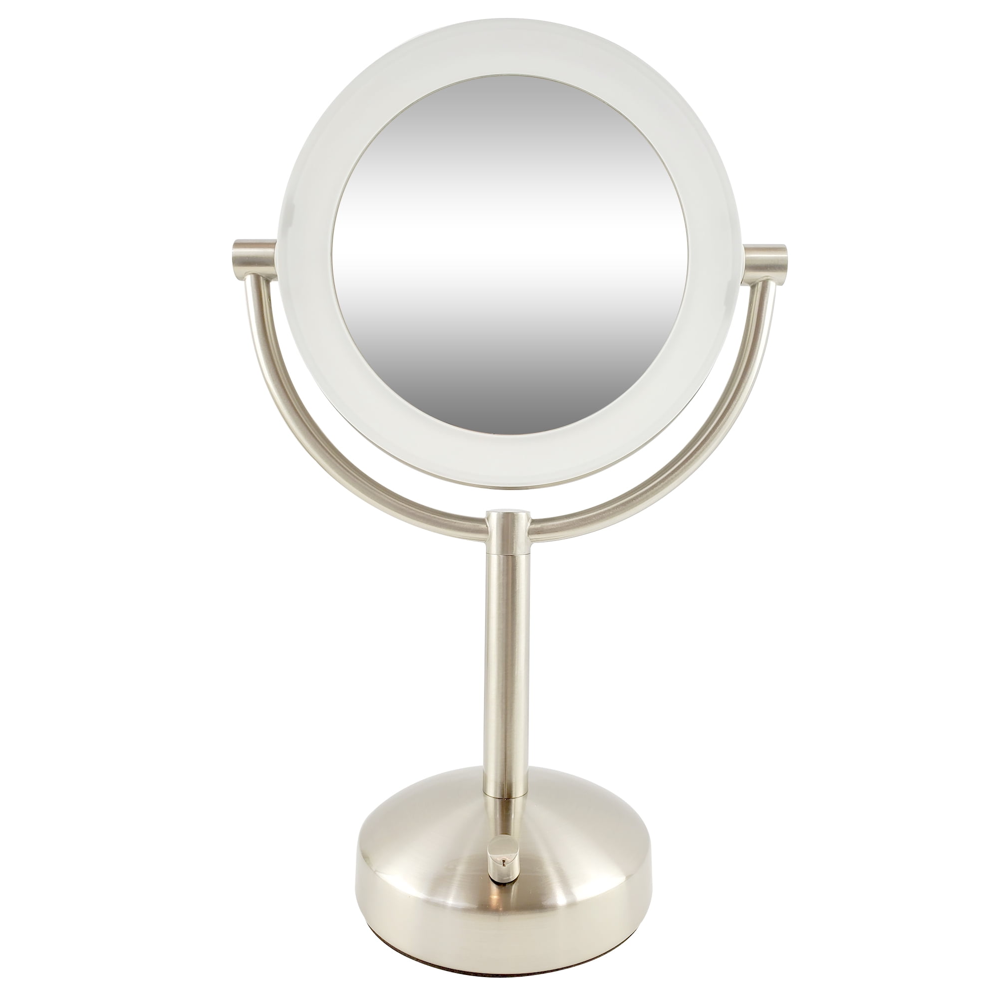 Rucci B324105 Makeup Vanity Mirror 10x, Tabletop Lighted Mirror