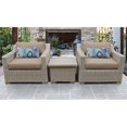 thumbnail image 2 of Coast 3 Piece Outdoor Wicker Patio Furniture Set in Wheat, 2 of 2