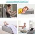 thumbnail image 4 of Almohadas inflables para posicionar las piernas - Almohada para elevar las piernas - Almohadas para las piernas para mejorar la calidad del sueño durante el embarazo, mejorar la circulación, 4 of 5