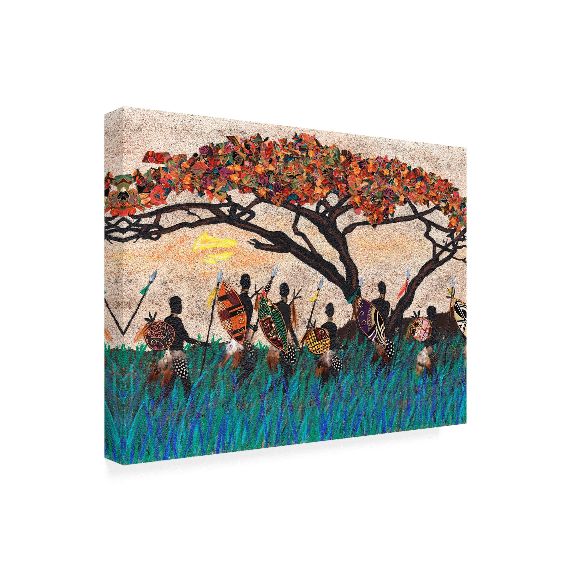Trademark Fine Art 'Planes of Africa III' Canvas Art by Alonzo Saunders
