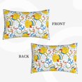 thumbnail image 2 of Pofeuu Ducks and Anchors Print Polyester Microfiber Plush Pillowcases, Super Soft and Cozy Pillow Case Covers with Envelop Closure（Pillow core not included）-20"x30", 2 of 6