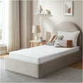 thumbnail image 5 of JERFIT 6 Inch Twin Mattress, Medium Firm Bonnell Spring Bed Mattress for Balanced Support & Comfort, White, 5 of 5