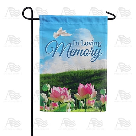 Peace In The Valley Serene Calming Nature Landscape Outdoor Decoration, 12x18 POLE NOT INCLUDED