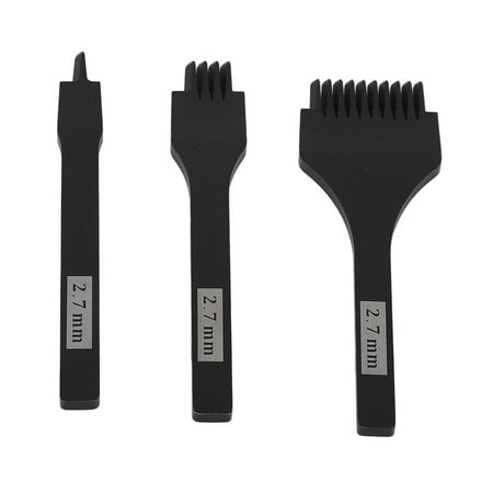 

Prong Chisel Leather Prong Chisel 2.7mm Fine Polishing Wide Applications For DIY Leather