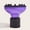 Purple, variant on Diffuser Attachment for Hair er, Perfect for Natural Curly, Permed and Natural Hair, Easy to Use, can Adjust