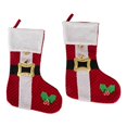 thumbnail image 2 of Design Imports CAMZ10918 Ensemble de Bas de Vacances Santas - Lot de 2, 2 of 4