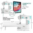 thumbnail image 2 of Virtu 48 PC Mini Portable Sewing Machine for Beginner, Kids Sewing Machine and Adults with Craft Supplies, Baby Blue, 2 of 8