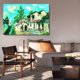 thumbnail image 5 of Póster de lienzo de una calle tranquila en el campo, decoración de dormitorio, paisaje deportivo, decoración de oficina, regalo, estilo marco, 12 x 18 pulgadas (30 x 45 cm), 5 of 8