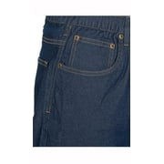 Turtle Bay New York Mens Comfort Fit Casual Elastic Waist Pull on Jeans in Denim (Plus Sizes)