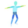 thumbnail image 1 of Wooden Stickman Toy with Moving Limbs Educational Exercising Hand Eye Coordination Wooden Stick Man Puzzle Game, Interactive Game, Creative Play Options, 1 of 7