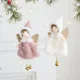 thumbnail image 2 of 2pcs Hanging Ornament Plush Angel Doll Decoration for Christmas and Cozy Holiday Decor for Celebrations, 2 of 4