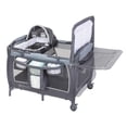 thumbnail image 4 of Baby Trend Lil' Snooze Deluxe III para gemelos Cozy Grey, 4 of 9