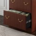 thumbnail image 4 of Bush Furniture Saratoga Lateral File Cabinet in Harvest Cherry, 4 of 5