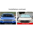 thumbnail image 3 of TINKI Front Windshield Sunshade for Toyota Hilux 2005-2021, Front Window Sun Shade, Foldable Reflective Sun Visor, Screen Shield Cover UV Blocker Protector HeatShield, 3 of 15