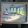thumbnail image 2 of LED Photo Frame Atmosphere Night Light Acrylic Picture Painting Home Accessories, 2 of 9
