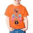 thumbnail image 4 of Godom Girls Shirts Short Sleeve Graphic Cotton Kids Tshirts Clothes Summer Tops T-Shirt, 4 of 6