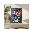 thumbnail image 4 of 1pc Patriotic Welcome Tin Sign - American Heart Design Metal Wall Art, 8x12 Inch Rustic Home Decor 4th Of July, Family Gatherings & Entryway, No Electricity Needed, Easy Wall-Mounted Installation, 4 of 13