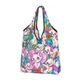 thumbnail image 1 of Custom Fashion Marie Cat Anime Pattern Shopping Tote Bags Portable Grocery Shoulder Shopper Bag, 1 of 5