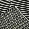 thumbnail image 4 of Balta Marcelo Abstract Stripe Indoor/ Outdoor Area Rug Black 5'3" x 7' 5' x 8', 4 of 5