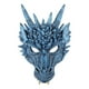 thumbnail image 2 of Cubierta de La Cabeza Llena de La de La Cabeza Del Dragón de La Malvado Espeluznante para Adultos para Adultos de La de La Fiest Azul, 2 of 5