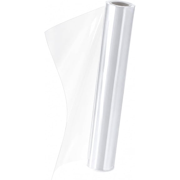Static Cling Clear Contact Paper Roll, Waterproof PP Wall Protector for Kitchen Backsplash, Desk Wall and Smooth Tile Glass Surfaces