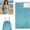 A, variant on 2-in-1 Convertible Beach Towel Backpack, Oversized Sand-Proof Quick-Dry Towel with Inner Zip Pocket, Wearable Travel Bag for Beach, Camping & Vacation