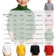 thumbnail image 3 of Atogsazn Toddler Baby Boys Knit Cotton Sweater Kids Turtleneck Thick Warm Long Sleeve Pullover Tops White 1-2 Years Fashion, 3 of 6