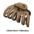 thumbnail image 3 of Xihbxyly Ofertas de iluminación Pinza grande para el pelo de resina plástica: para uso diario, fiestas y reuniones. Accesorio de moda ligero, cómodo y duradero con un patrón elegante., 3 of 6