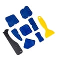 thumbnail image 2 of DOLITY 9 Pcs Outil de Calfeutrage Spatule Joint de Calfeutrage Main Bleu, 2 of 7