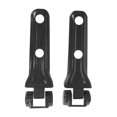 thumbnail image 2 of 2 piezas de cubierta de decoración de bisagra de puerta trasera para Jeep Wrangler JL 2018-2022 (negro), 2 of 8