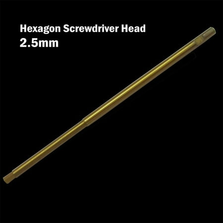 

RC Model HSS Hexagon Screwdriver Replacement Parts 0.9-3.0mm Precision DIY Tool