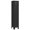 Black, variant on HOMCOM Tall Bathroom Cabinet with Shelves and Doors, Black